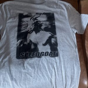 Speedgoat “100 miles is not that far t-shirt”